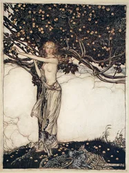 Freia, de schone, 1910