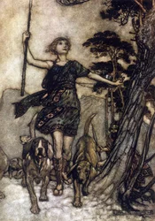 Illustratie voor De Droom van een Zomernacht door William Shakespeare