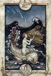 Illustratie door Arthur Rackham voor De Droom van een Zomernacht door William Shakespeare