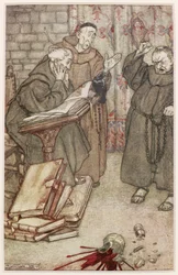 Illustratie van De Ekster van Rheims, 1907