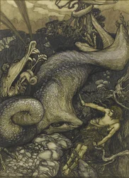 Sigurd de drakendoder, 1901