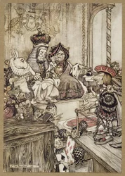 Wie heeft de taartjes gestolen?, uit Alice