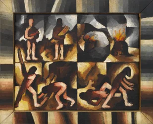 Kaïn en Abel Oude Testament cyclus, 1918