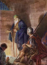 Paulus in de gevangenis