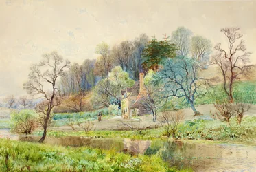Een Bosboerderij, Horsham, Sussex, c.1880-1900