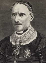 Rafael de Ambrosio (19e eeuw). Aartsbisschop. Gravure.