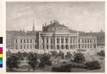 Burgtheater in Wenen