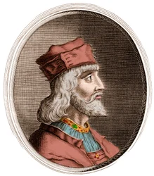 Cesare Borgia (1475-1507) hertog van Valentinois - Portret van Cesare Borgia (Cesar Borgia