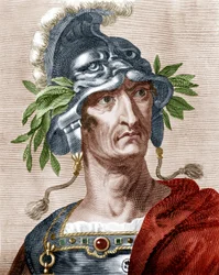 Keizer Claudius (kleurengravure)