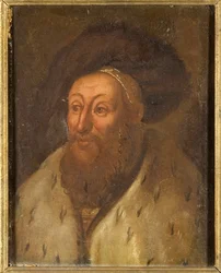 Georg es Le Barbu, hertog van Saksen (olieverf op doek)