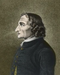 Giuseppe Tartini Italiaans componist en violist - Portret van de Italiaanse componist en violist Giuseppe Tartini