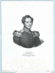 Groothertog van Baden Leopold (afdruk)