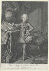 Koning van Frankrijk Charles X.
