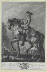 Koning van Frankrijk Lodewijk XV