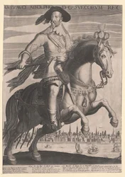 Koning van Zweden Gustavus Adolphus van Zweden