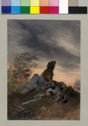 Gesneuvelde Oostenrijkse soldaat