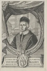 Paus Clemens XII (prent)