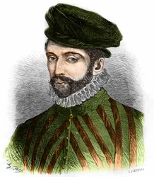 Portret Nicolas de Neufville, heer van Villeroi, Frans staatsman.