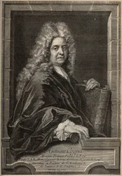 Portret van Antoine Coypel (gravure)