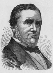 Portret van Henri Dupuy de Lome, ingenieur van de Franse maritieme techniek.