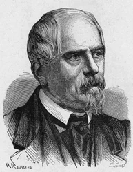 Portret van Paul Bins, graaf van Saint Victor, Frans essayist en criticus .