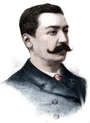 Portret van prins Roland Bonaparte (1858-1924), Frans geograaf en botanicus.