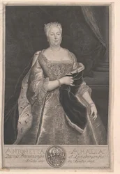 Prinses van Brunswijk-Wolfenbuettel Antoinette Amalie