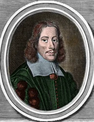 THOMAS WILLIS .Engelse anatoom en arts, gravure door George Vertue