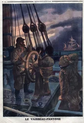 Het spookschip: Het Amerikaanse schip Narragansett ontmoette het oude Franse slagschip Richelieu waarvan we dachten dat het zonk.