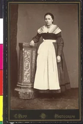 Vrouw in livrei - Salzburg