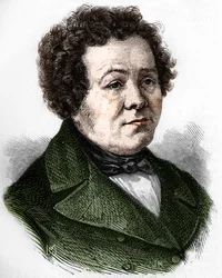 Portret van Adolphe Cremieux, Frans politicus.