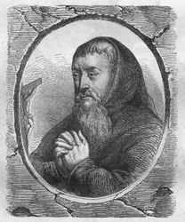 Portret van François Joseph Le Clerc du Tremblay, Markies de Maffliers, bekend als Pater Joseph Capucijner Religieus en Frans staatsman.