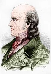 Portret van Samuel Hahnemann, vader van de homeopathie.