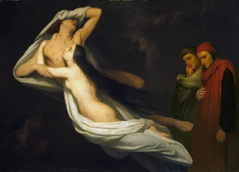 Paolo en Francesca, 1854