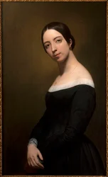 Portret van de zangeres en componiste Pauline Viardot 1821-1910