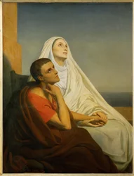 Sint Augustinus en zijn moeder, Sint Monica ...