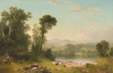 Pastoraal landschap