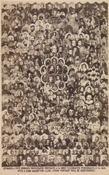 Meer dan vijfhonderd fotografische portretten van de meest gevierde personen, ca. 1864