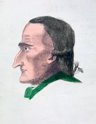 De gezichtskenmerken van een vrek, 1808