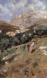 Uitzicht op Capri