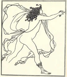 Apollo achtervolgt Daphne, 1896