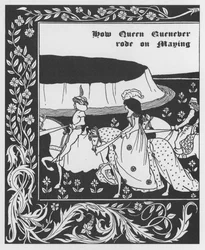 Arthurlegende: Koningin Guinevere als Meikoningin
