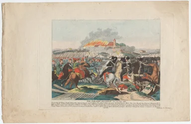 De slag bij Eckau op 19 juli 1812