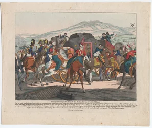 De vlucht van Napoleon na de Slag bij Waterloo