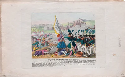 De bestorming van het Akhaltsikhe fort op 27 augustus 1828