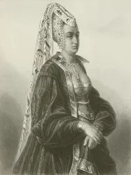 Koningin Isabeau (gravure)