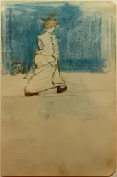 Vrouw op straat II