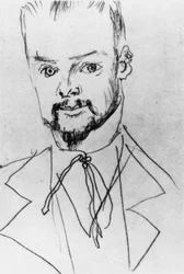Paul Klee / tekening van A. Macke