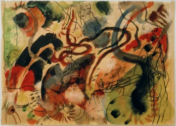 Persiflage op de Blauwe Ruiter