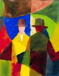 Spiegelbeeld in de etalage